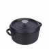 Tacho Gourmet de Ferro Fundido Preto - 10 cm