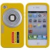 Capa de Silicone Câmara Fotográfica para Iphone 4/4s - LUCKCASE