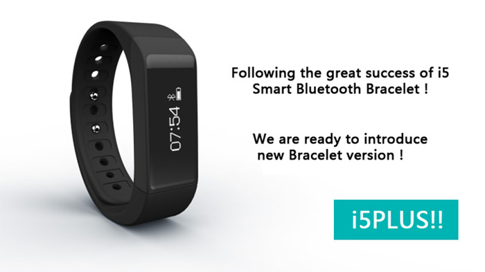 Bracelete Relógio Plus com Bluetooth 4.0 - IP67 à prova d’água, tenha todas as funcionalidades do seu Smartphone - Android ou Iphone no seu pulso.