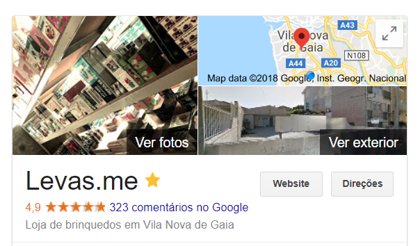 Levas.me - Melhor Índice de Satisfação - Google Feedback - Reputação - Queixas